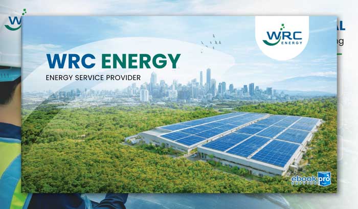 ทำอีบุ๊ก อีแคตตาล๊อก Company Profile WRC Energy