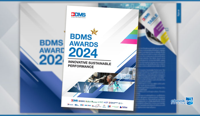 ทำอีบุ๊ก อีแคตตาล๊อก BDMS Award 2024 Innovative Sustainable Performance